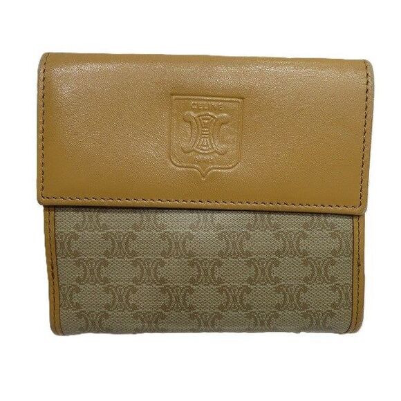 Celine Macadam Leather PVC Wallet - Picture 1 of 9
